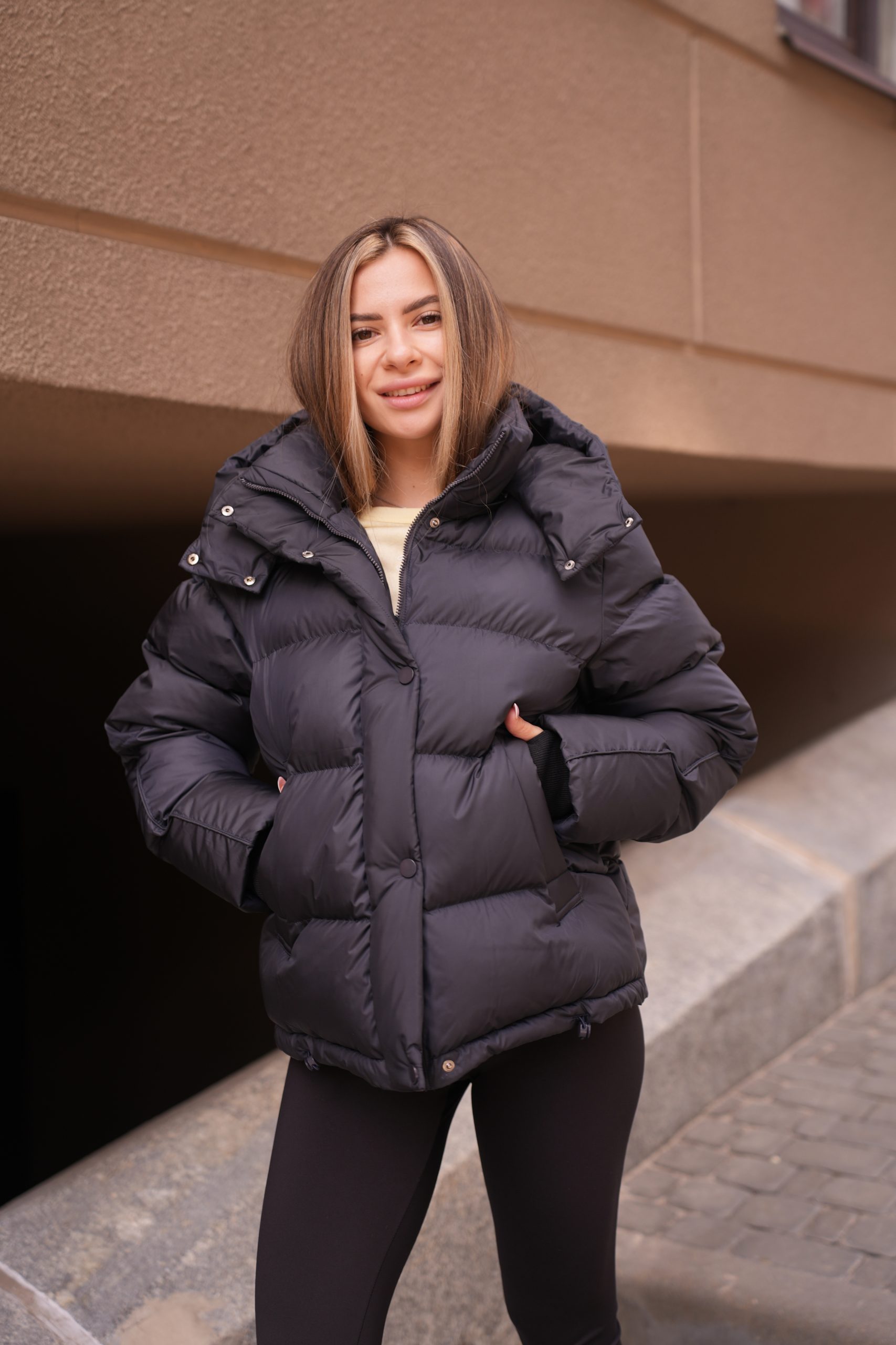 Куртка зимняя с капюшоном КЗ-0448 2026 - Зображення 6