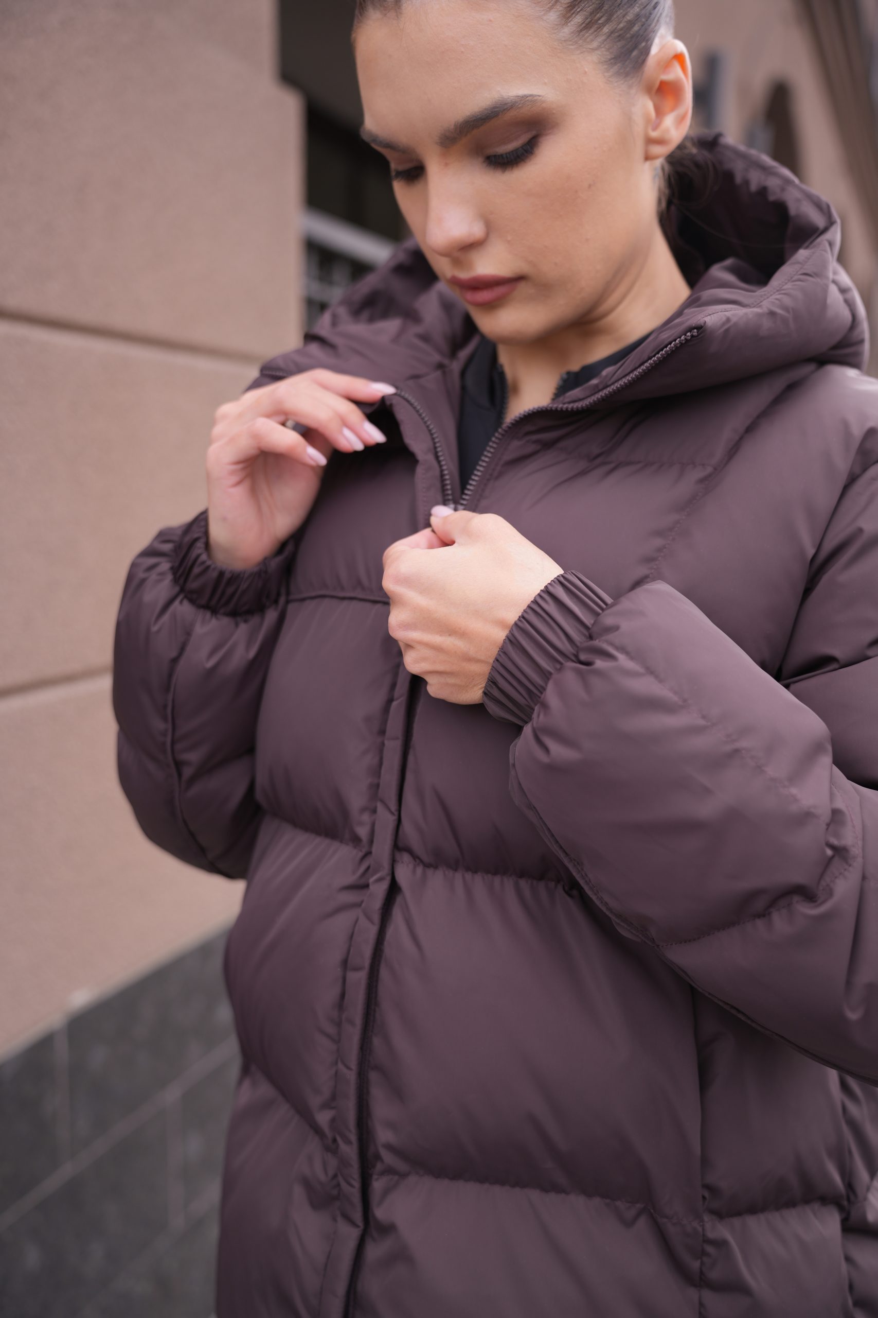 Куртка зимова матова КЗ-0469 2026 - Зображення 7